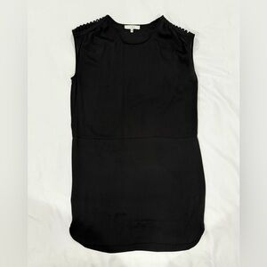 IRO Scoop Neck Mini Dress in black